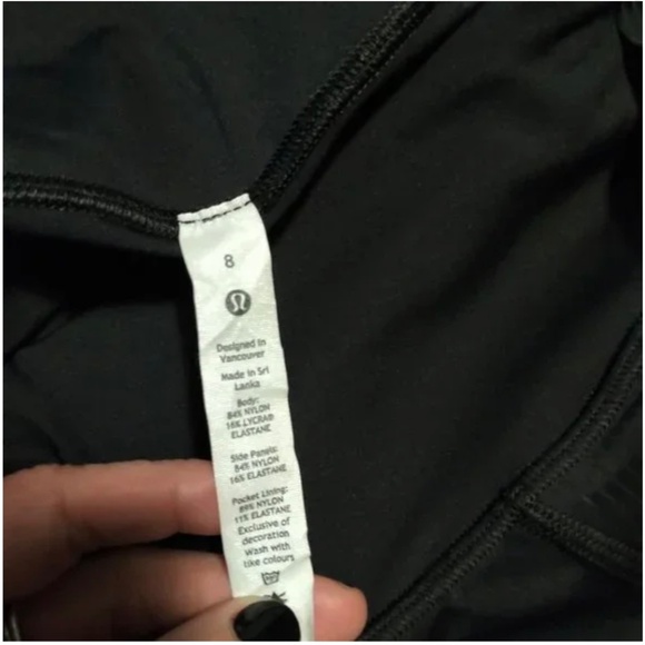 Lululemon Gloss Trim Run Super High-Rise Crop - Picture 5 of 8